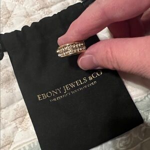 Gold and Silver Women's Ring